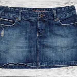 American Eagel Denim mini skirt